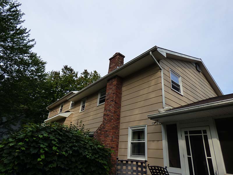 chimney on house exterior